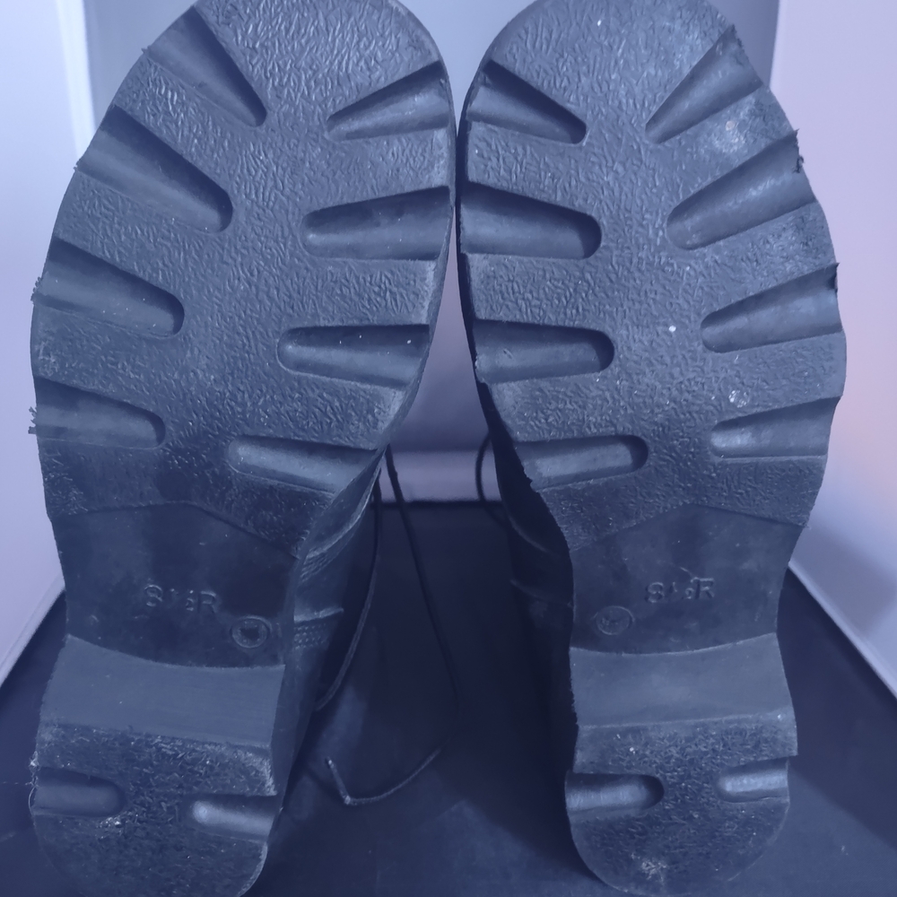 Black Combat Boots - Picture 5 of 7